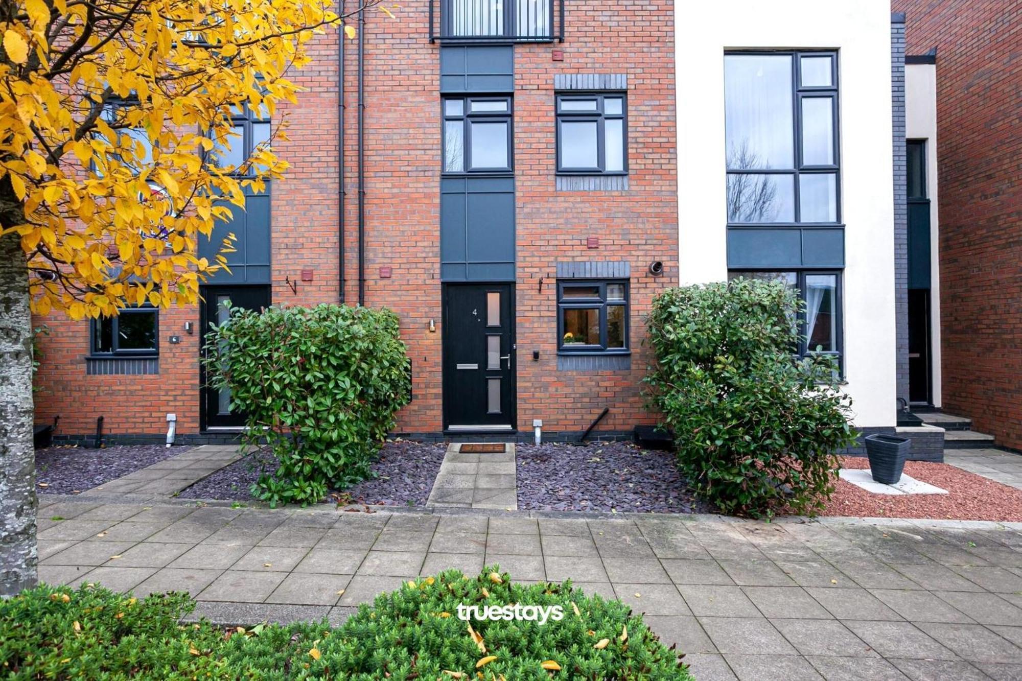Ambassador House By Truestays - Luxury 4 Bedroom House In Stoke-On-Trent Etruria Luaran gambar